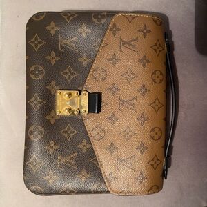 Louis Vuitton Monogram Brown and Black Briefcase